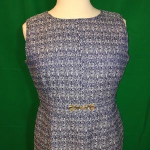 Sz 16 TAHARI by Arthur S Levine Sleeveless Dress